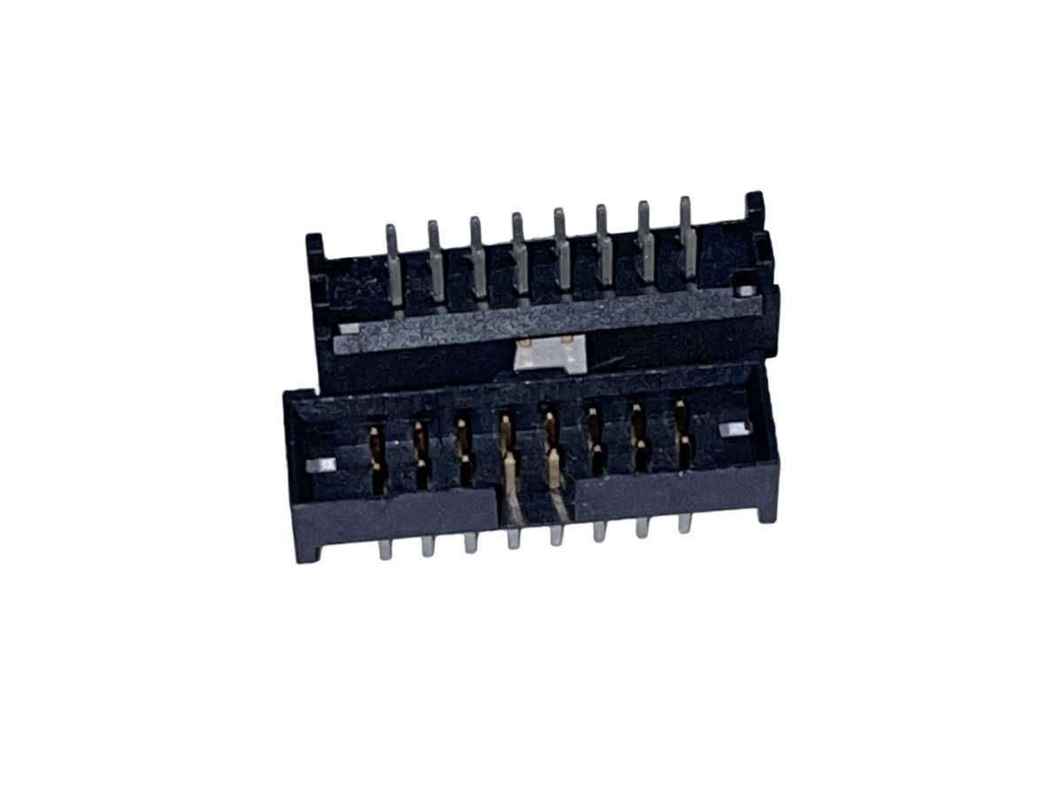 STMM-108-02-L-D - Shrouded Buchsenleiste 2,00mm 16-polig 2-reihig - THT