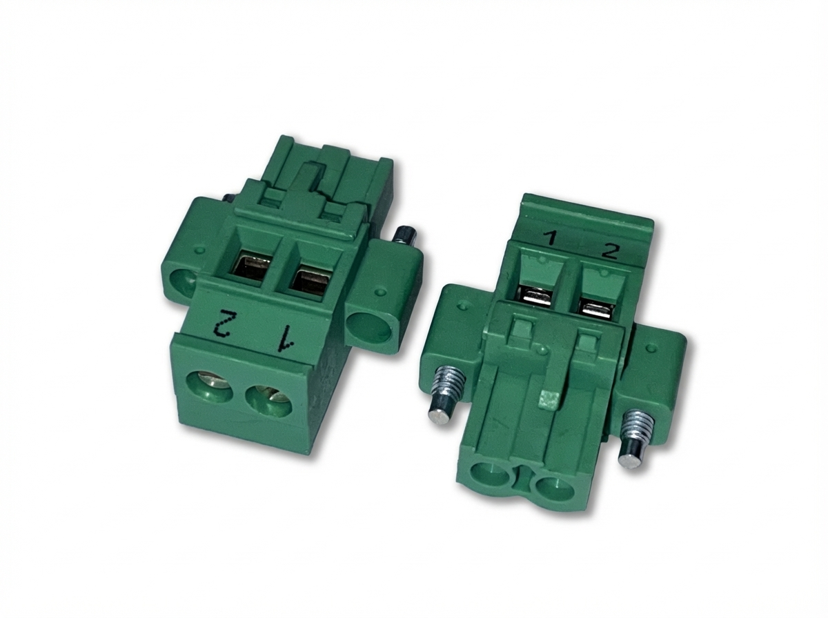 MVSTBR-2,54/2-STF-5,08 - Buchsenstecker 2-pol. 5,08mm Raster - THT