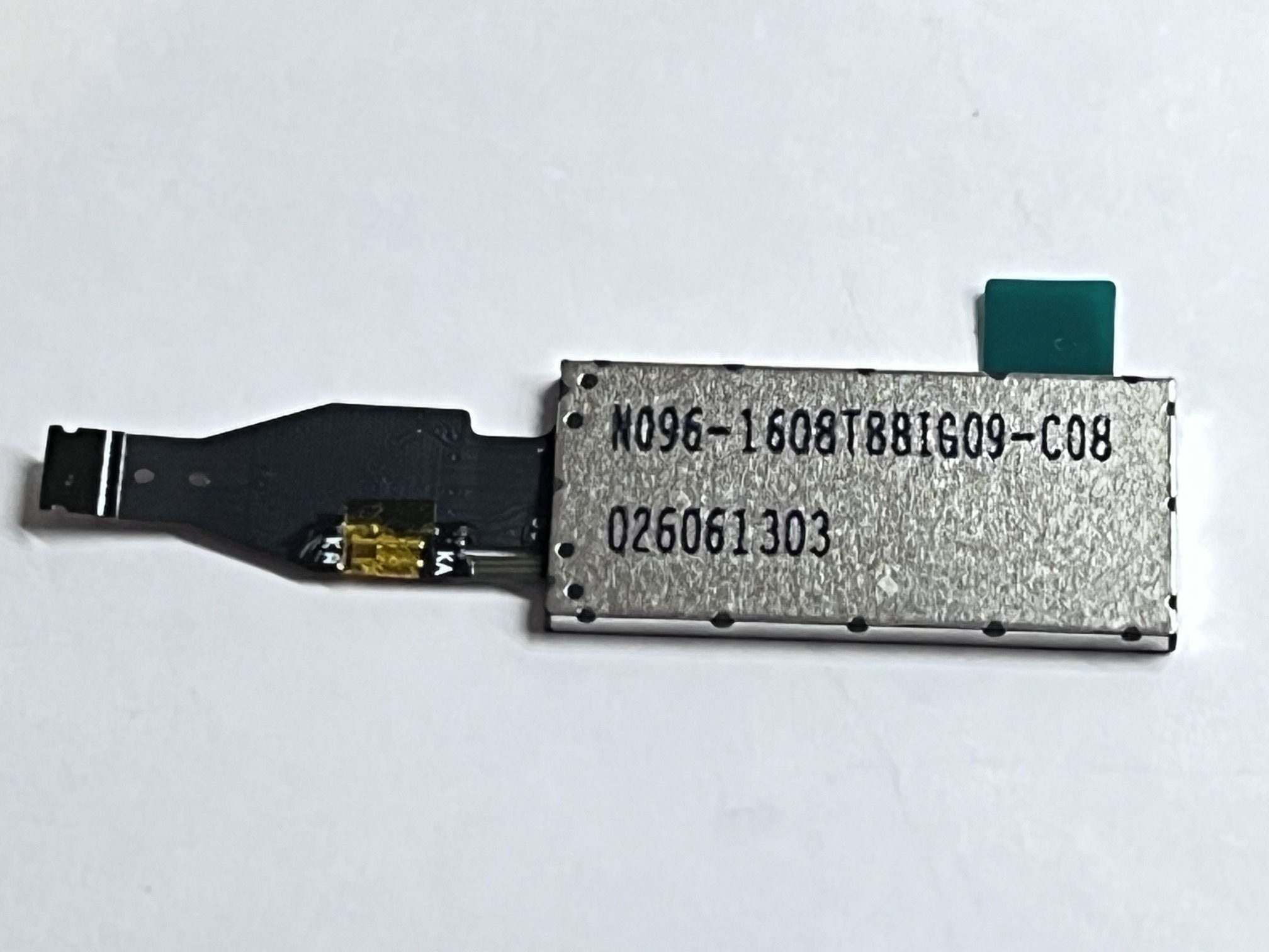 N096-1608TBBIG09-C08 - LCD-Modul 0,96 Zoll, 160x80, ST7735S, SPI - 0,96 Zoll