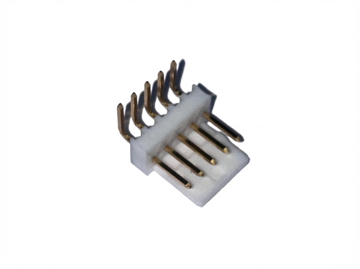 22-12-2054 - Stiftleiste KK 5-polig gewinkelt vergoldet - THT