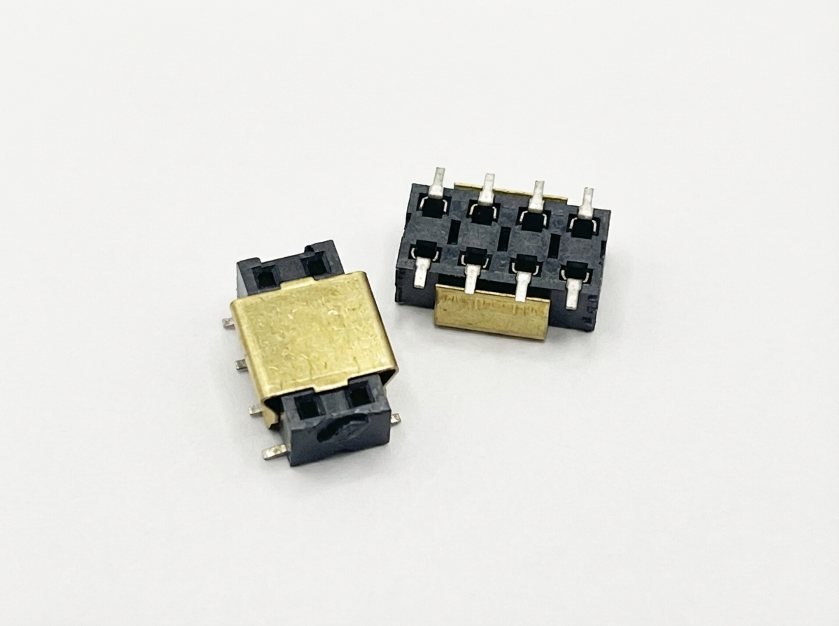 HLE-104-02-L-DV-P - Buchsenleiste 2,54mm 8-polig 2-reihig - SMD