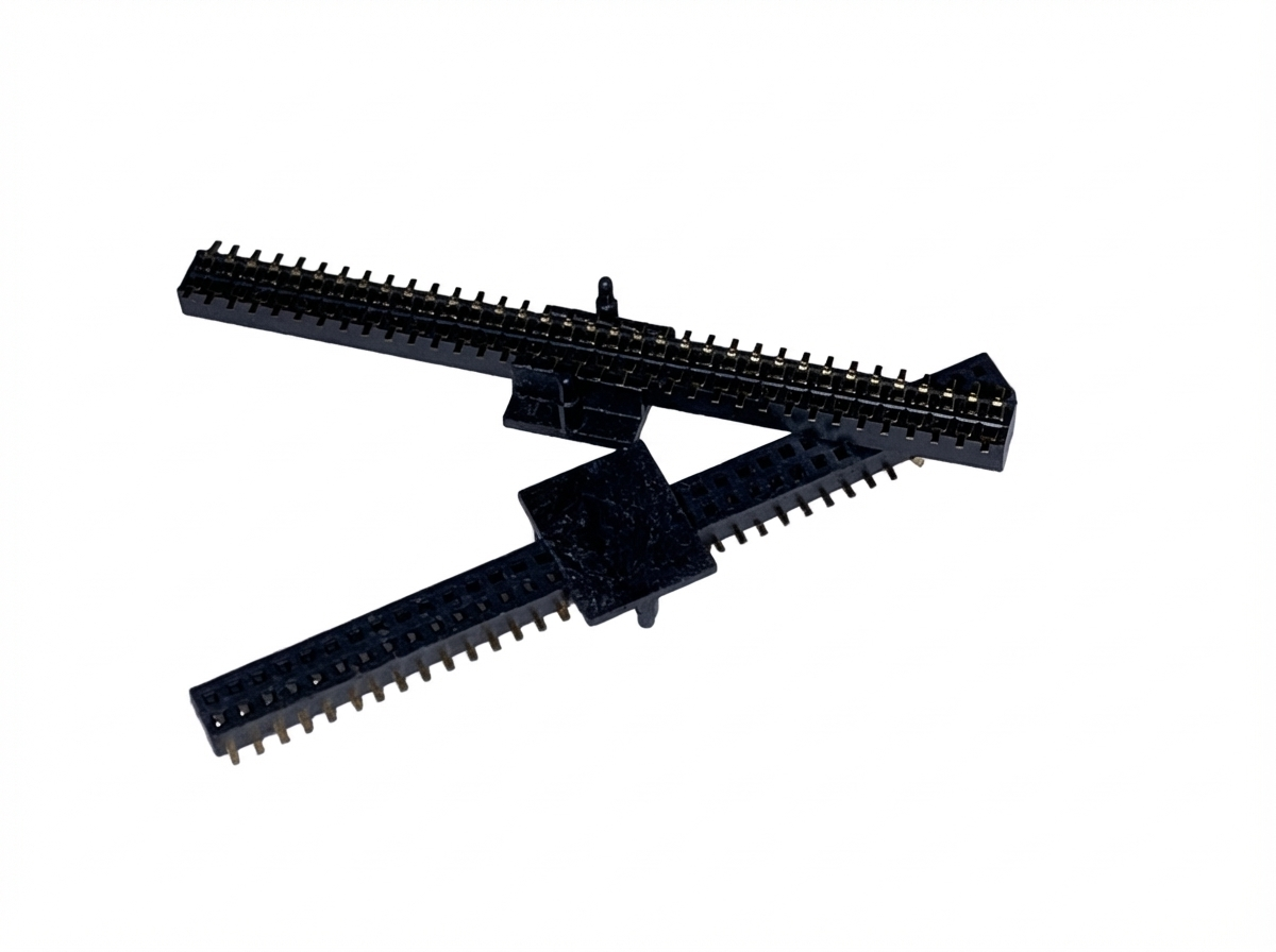 CLP-135-02-G-D-PA - Low Profile Dual-Wipe Socket - THT