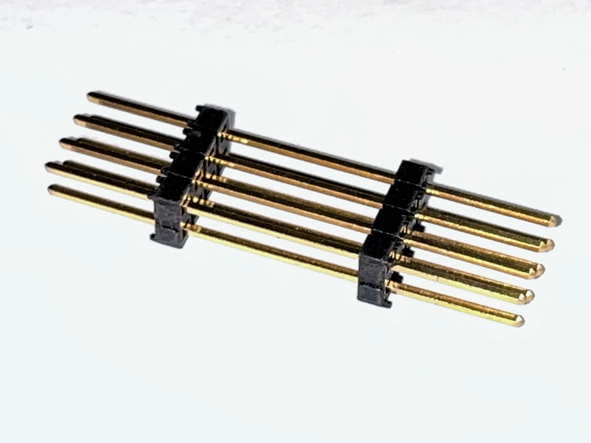 EW-04-14-G-D-730 - Edge Wing Steckverbinder 2,54mm 2×4-pol. vergoldet - THT