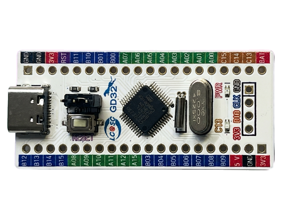 GD32E230C8T6 - GigaDevice Cortex-M23 Eval-Board - THT
