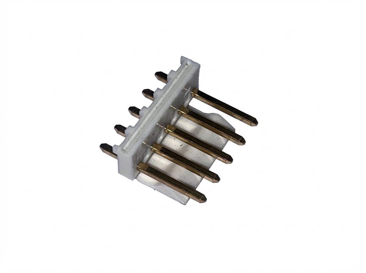 22-29-2051 - Stiftleiste KK 5-polig vertikal vergoldet - THT