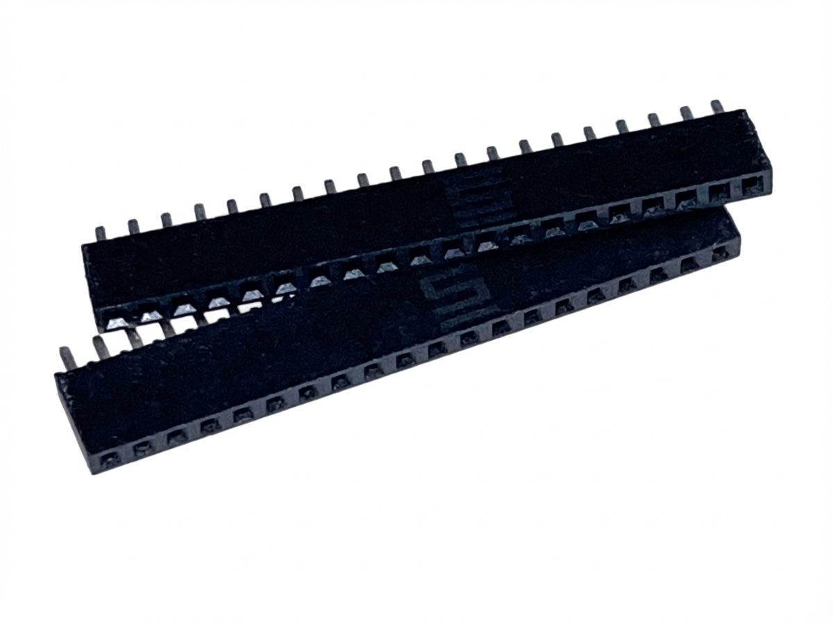 SSW-120-01-L-S - Buchsenleiste mit Lötpins 2,54mm 20-polig - THT