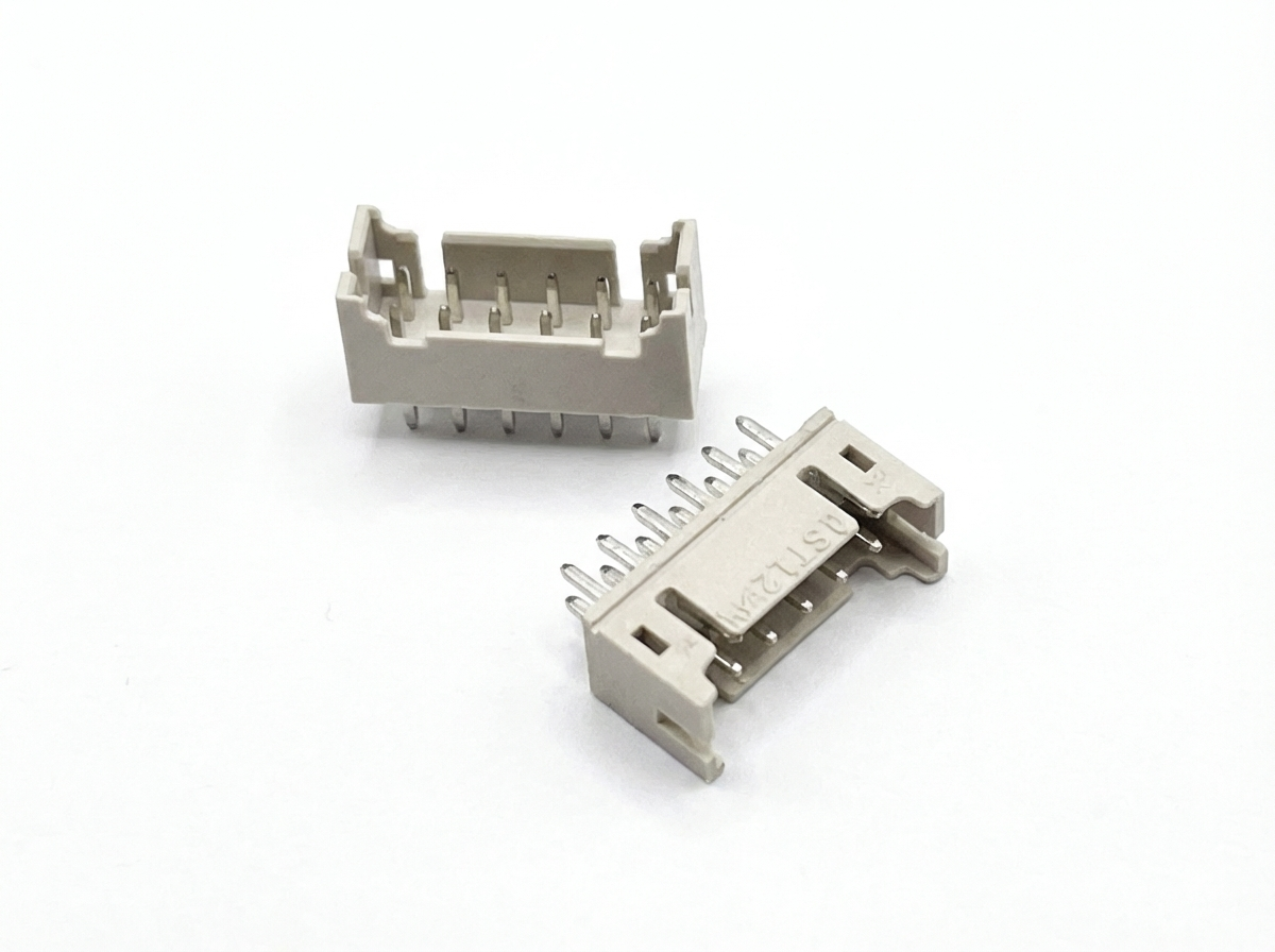 B12B-PHDSS(LF)(SN) - PHD Stiftleiste 12-pol Top Entry - THT